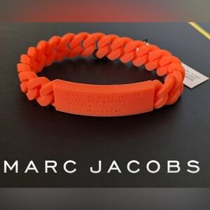 Marc by Marc Jacobs Orange Silicone Bracelet